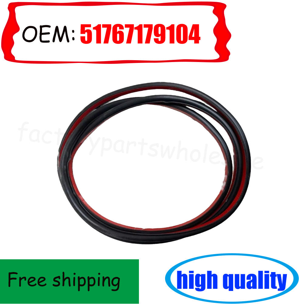 1 piece (51767179104) is suitable for 7 rear door covers (issued September 15th). n