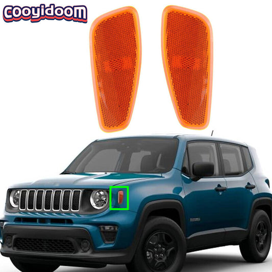 LHRH front Side Marker Lights Width Lamp for Jeep Renegade 2015-2021