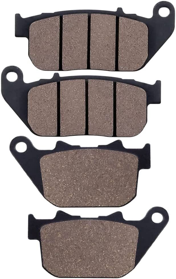 Front and Rear Brake Pads for HARLEY DAVIDSON XL1200C Sportster 1200