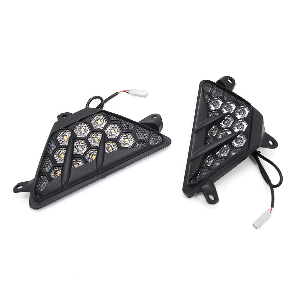 Front LED Turn Signal Light Lamp for KAWASAKI ZX6R 1000/250/300/400/650