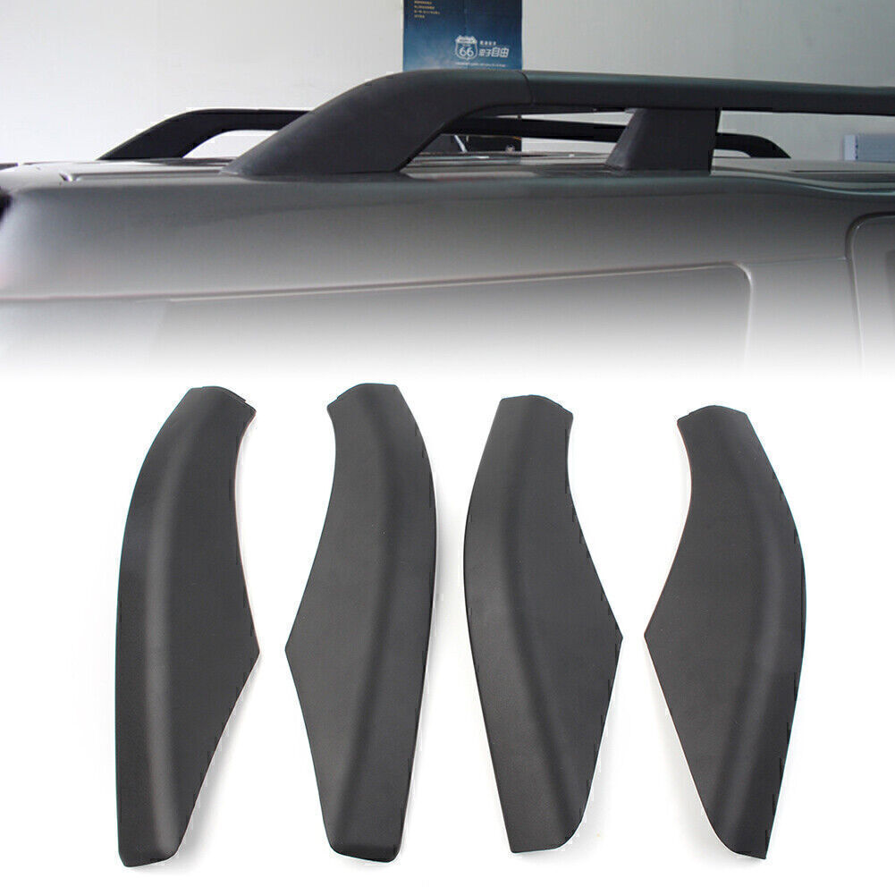 Roof Rack Cover Rail End Shell Cap Replacement Fit for Land Rover Freelander 2 06-14 Q