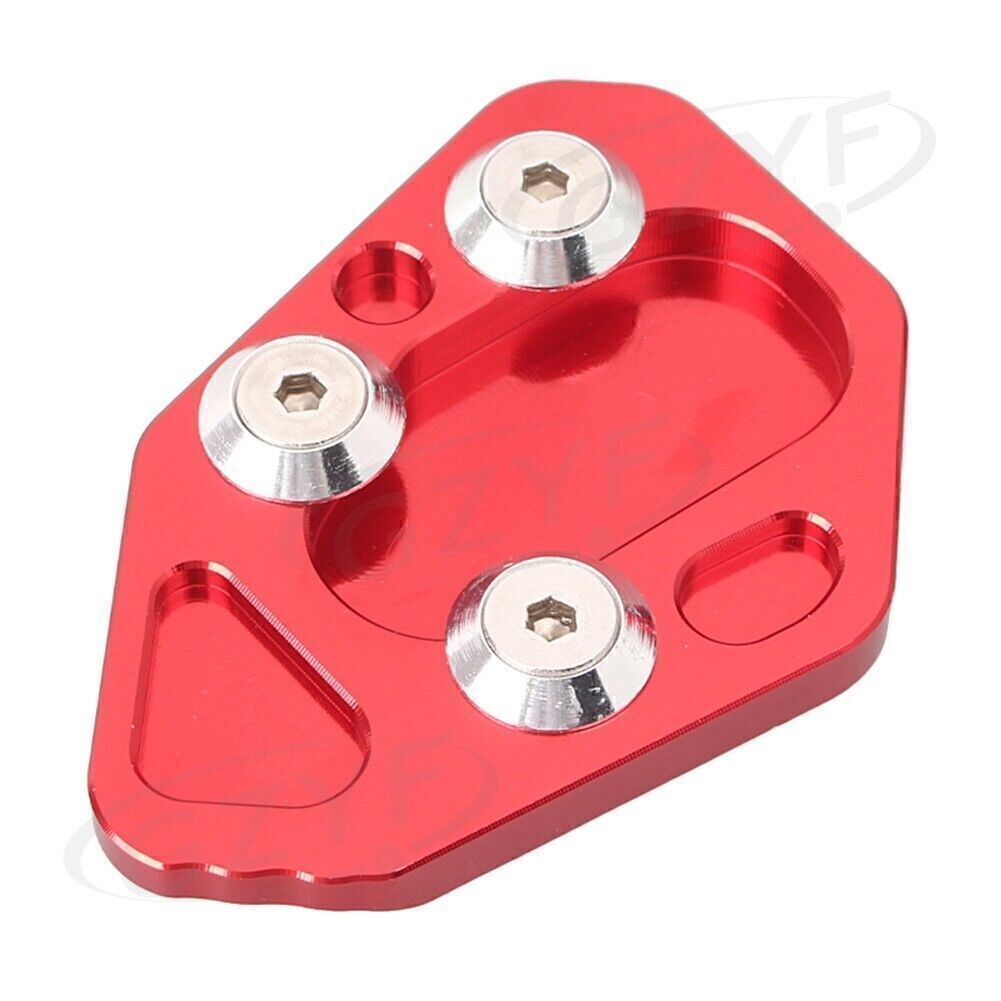 Motorcycle Side Kickstand Pad for BMW F800R 2009-2014 HP2 Sport 2008-2010 Red Q