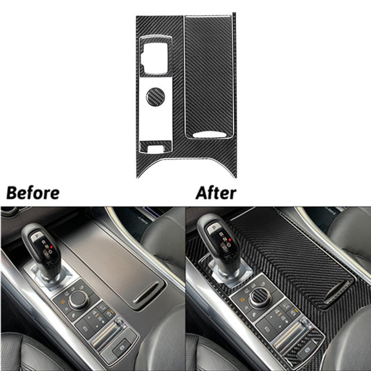 Red Carbon Fiber Below Transmission Console Type A Cover Trim for Infiniti G37 v