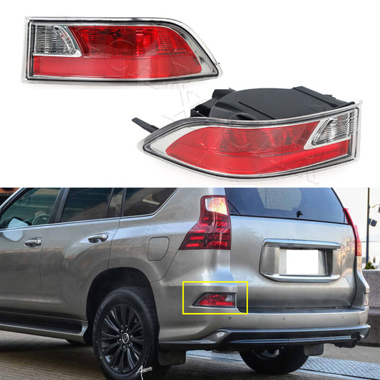 for Lexus GX460 2014-2020 1 Pair Rear Bumper Tail light Brake Lamp Stop Light v
