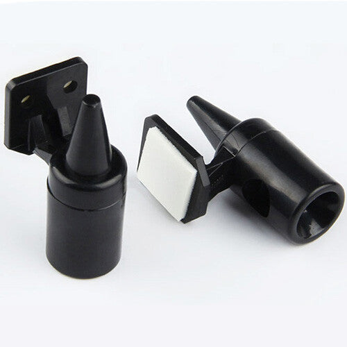 2Pcs Animal Whistles Alert Automotive Car Deer Warning Sound Alarm Black Q