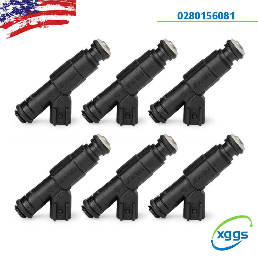 6-piece fuel injector for Mercruiser/ for Volvo Penta 5.0L-5.7L 0280156081 12567905 885176