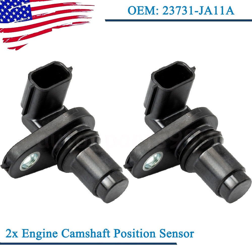 Two-piece engine camshaft position sensor kit for Altima for Infiniti 2.5L 23731JA11A- n