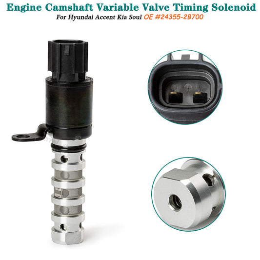 VVT (Variable Valve Timing) solenoid valve is suitable for Kia Rio Soul for Hyundai Accent 24355-2B700. v