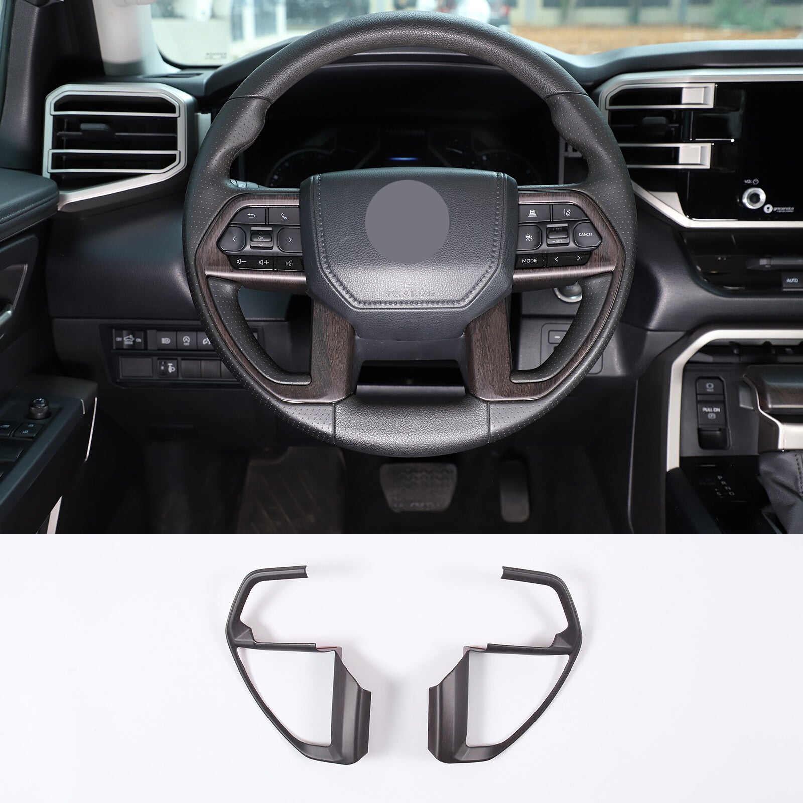 For X5 E70 2006-2013 X6 E71 2008-14 parking brake P switch cover ×1- v