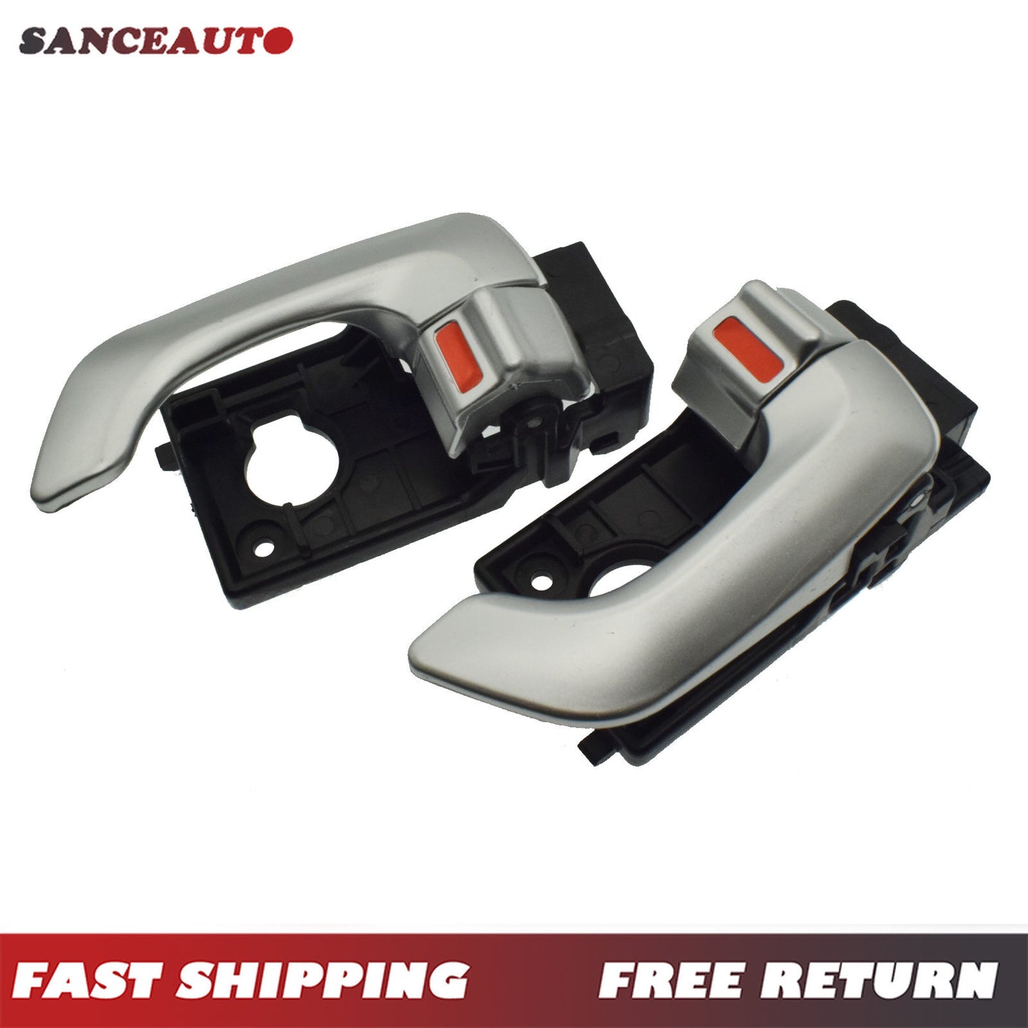2-pack for Kia Optima / Magentis 06-10 silver pair of left and right inner door handles n