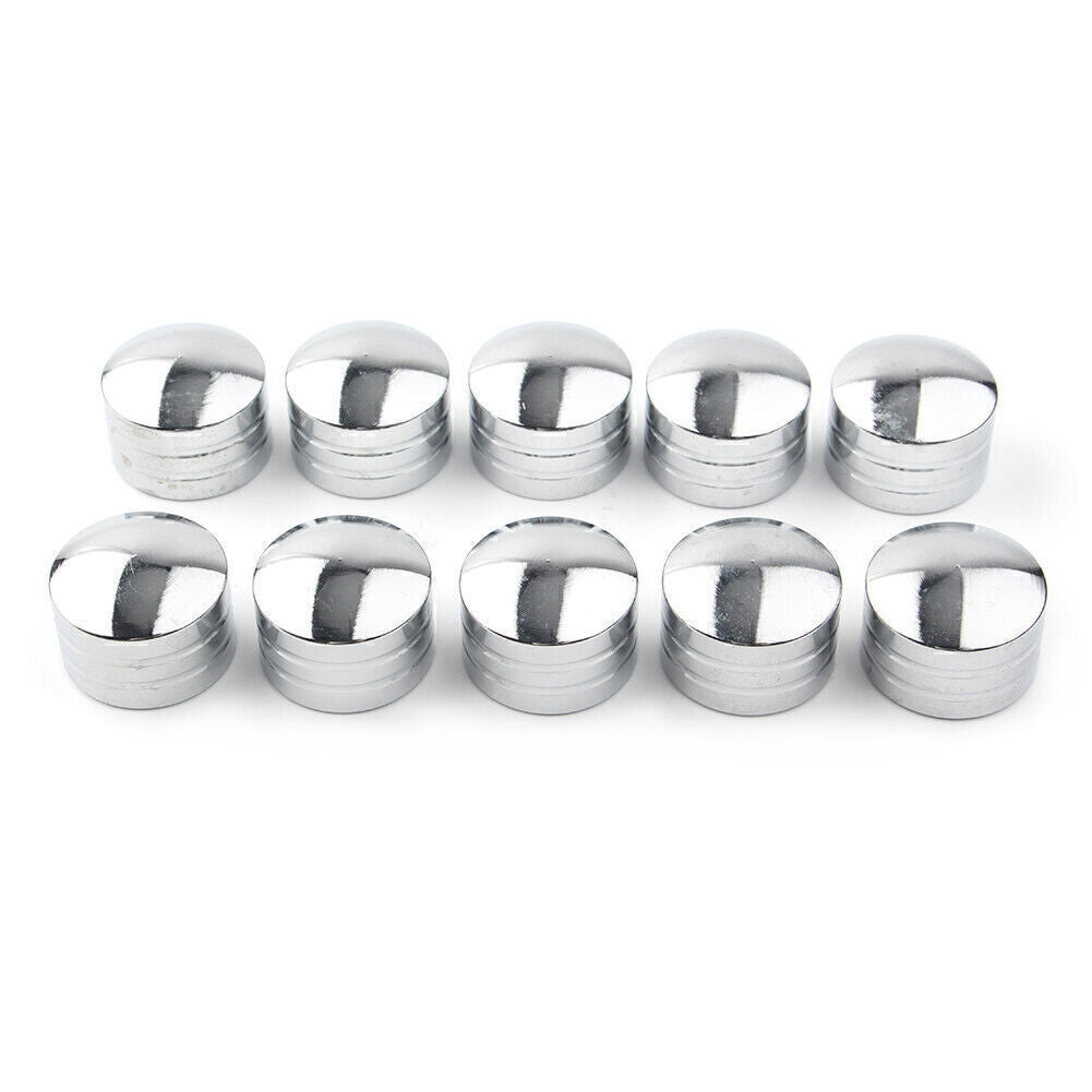 CNC Inner 9mm-13mm Schrauben Motor Bolt Topper Caps Cover for Harley Chrome Q