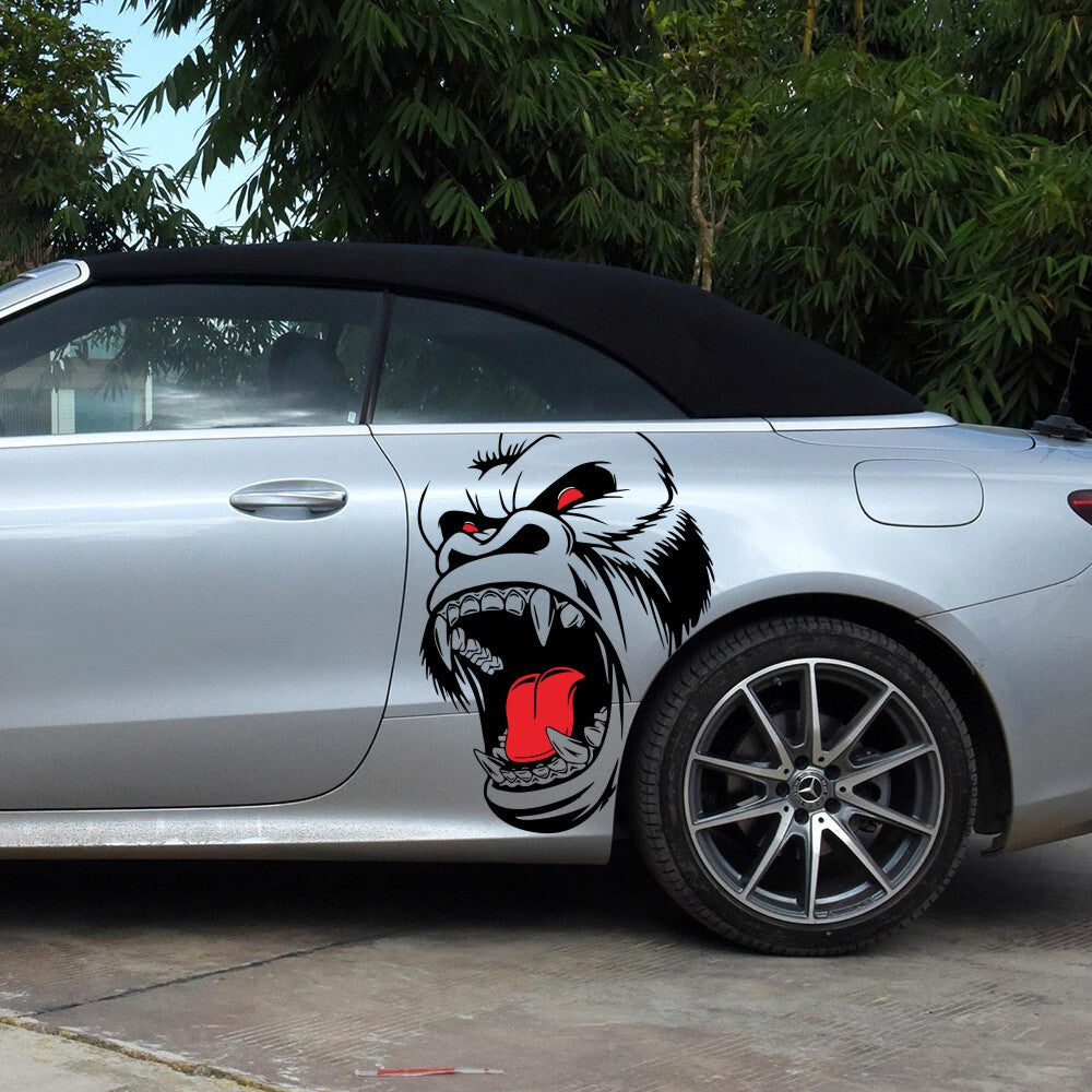 Vinyl Decal Car Hood Side Door Body Sticker Fun Creative Accessories Waterproof