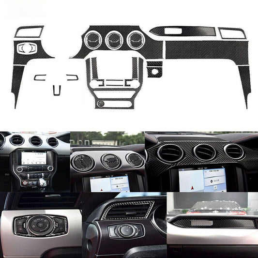 Suitable for Land Rover for Defender 110 2020-23 carbon fiber rear vent socket cover decoration- v