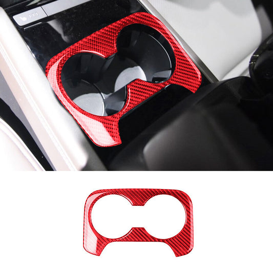 for Mercedes R-Class 2009-2012 Center Air Vent Trim Decor Cover Carbon Fiber v