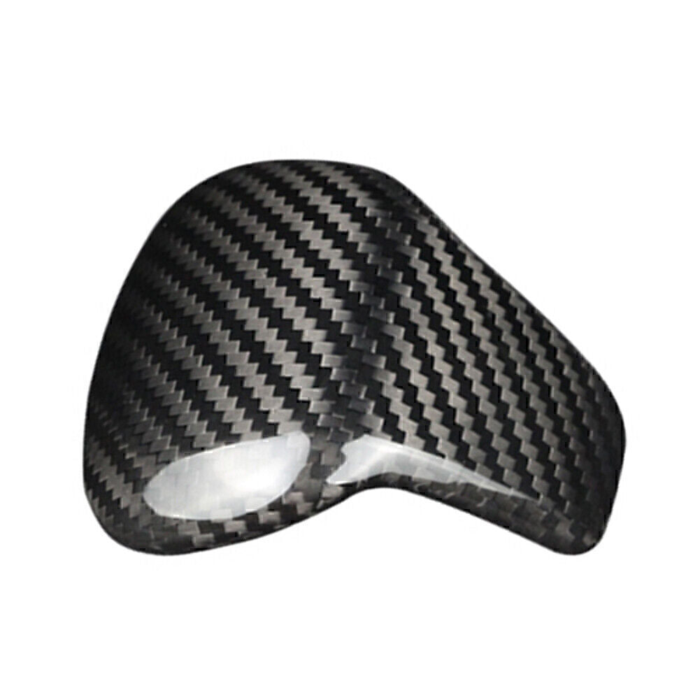 Carbon fiber gear shift knob cover trim for Volkswagen for Tiguan 2017-2019 and 2018 models.