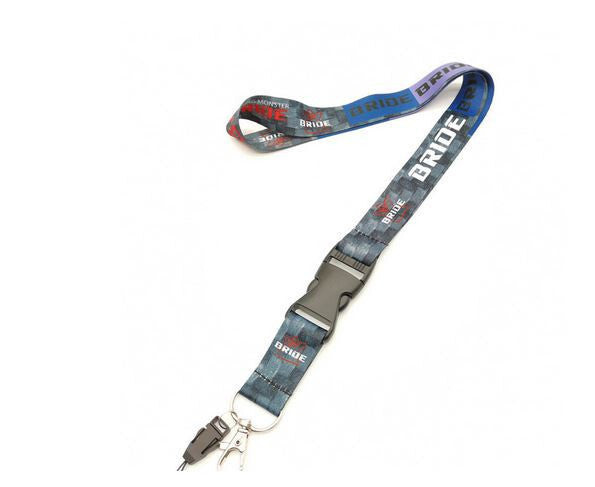 Car keychain, key ring, badge, lanyard, neck strap for Mazda 's worst red