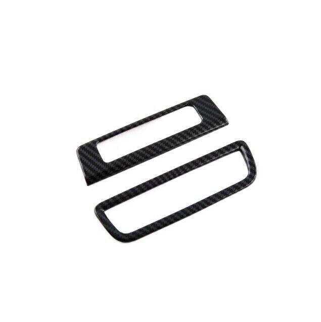 ABS Carbon Fiber Headlight Button Switch Cover Trim for Mazda CX-50 CX50 2023-25