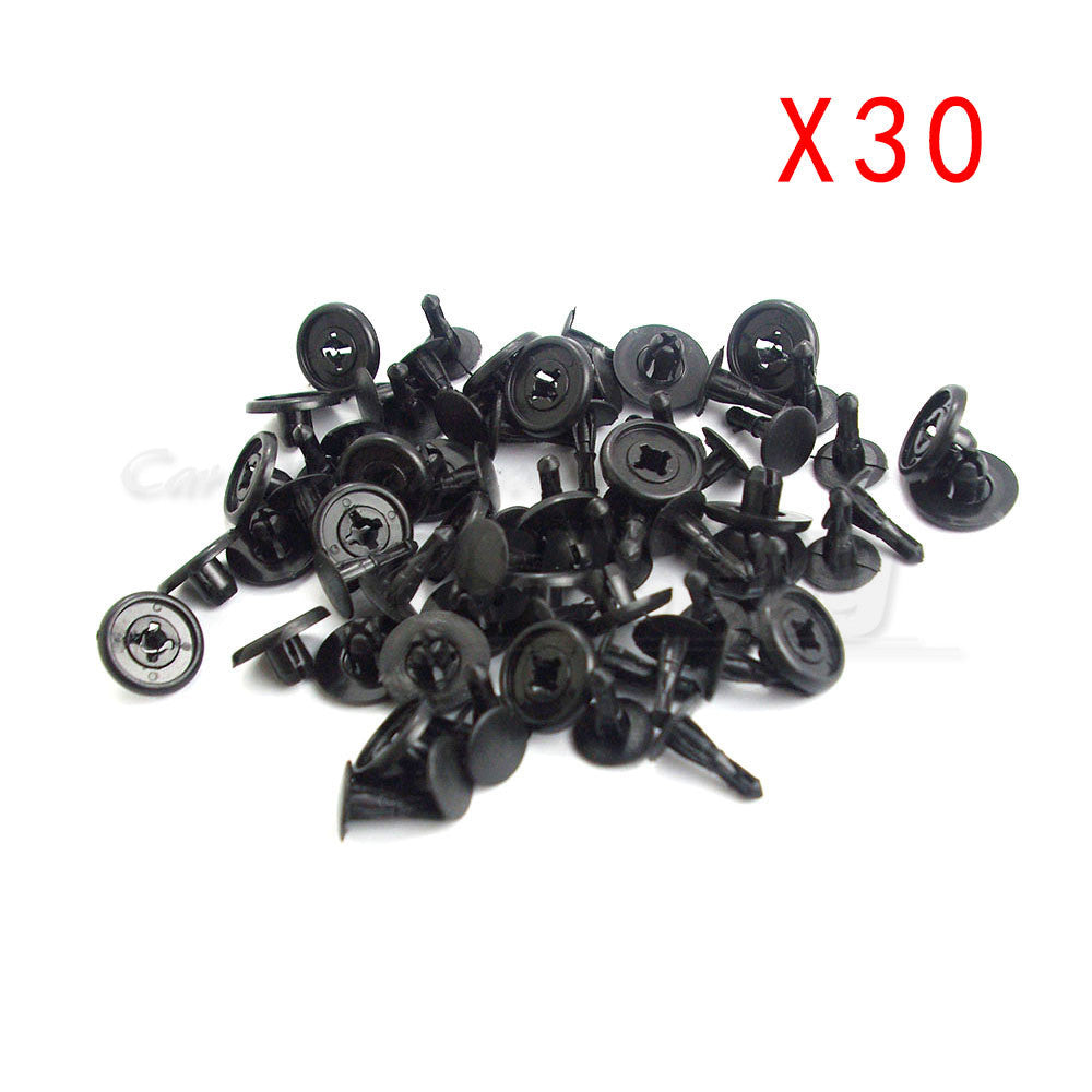 30x Bumper Fender Hood Retainer Clip Fastener Reference for Toyota 9046707166 Q