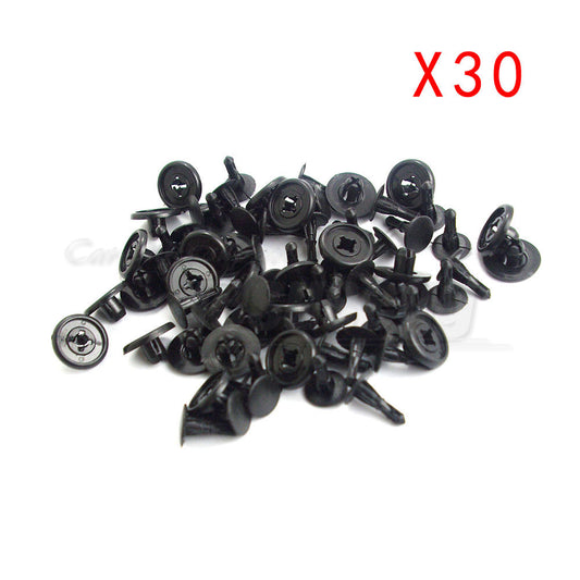 30x Bumper Fender Hood Retainer Clip Fastener Reference for Toyota 9046707166 Q
