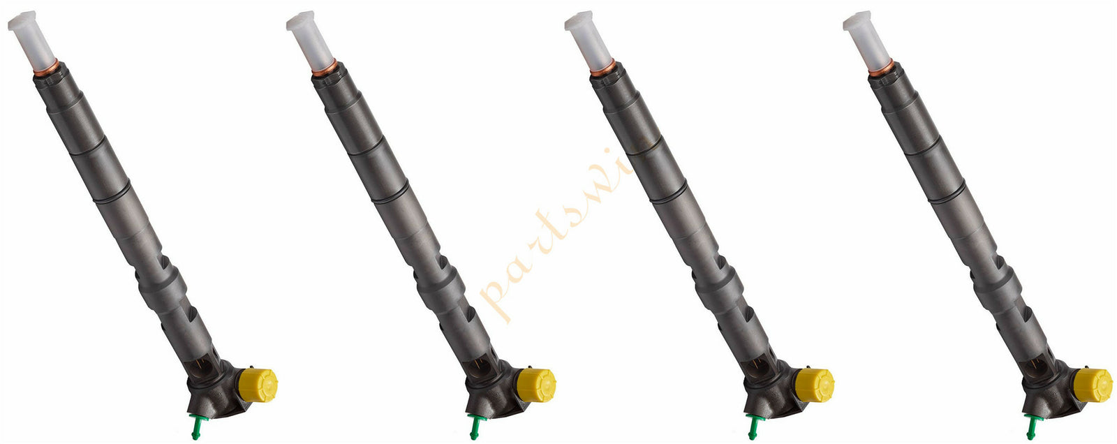 4-pack of new fuel injectors EMBR00002D R00002D A6510704987 28342997