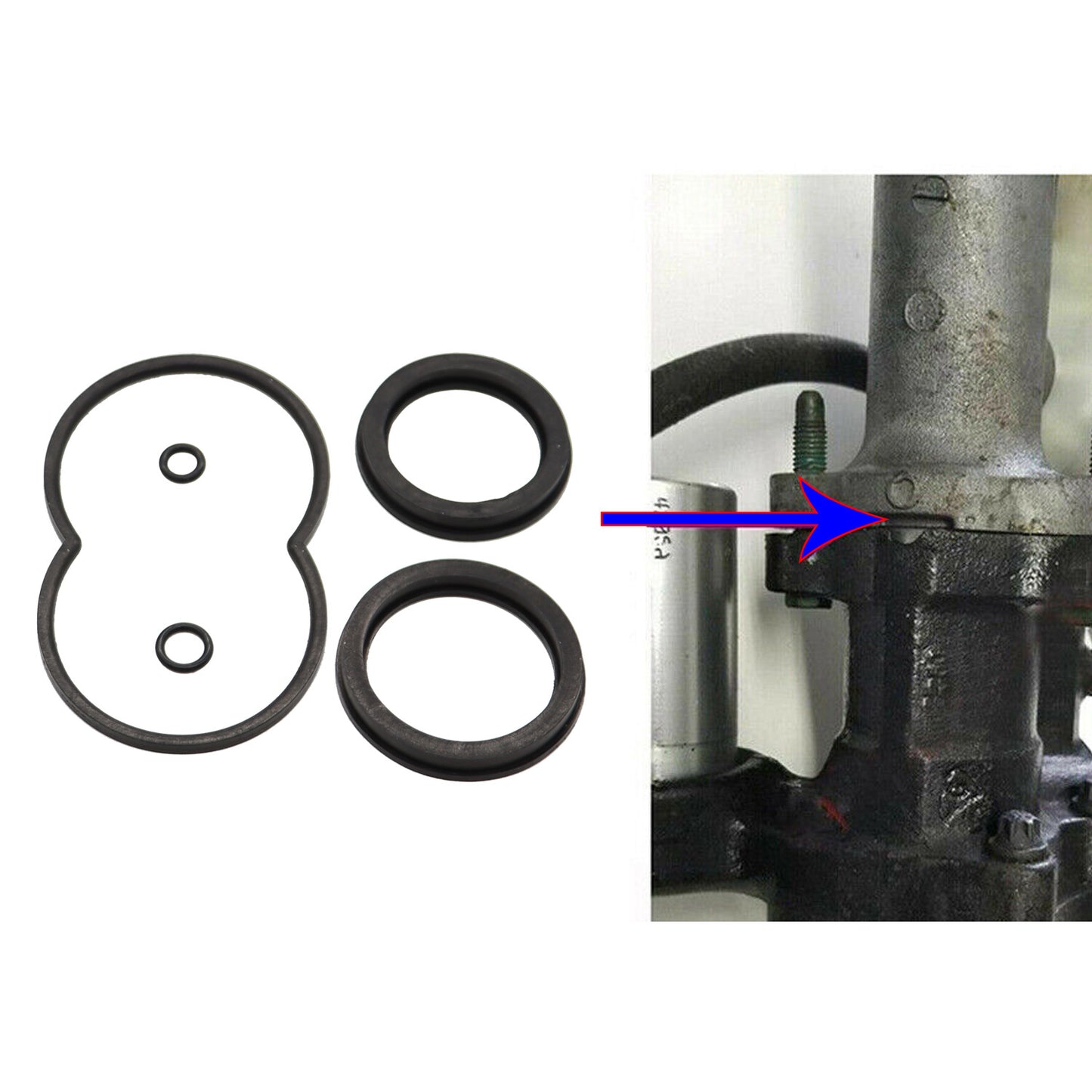 Suitable for Dodge for Ram Diesel Hydroboost 5 sealing kit - Hydro-Boost leak repair kit Q