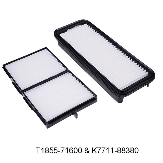 Air Filter Kit Plastic Replaces T1855-71600 2pcs new