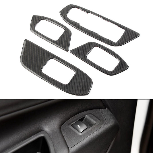 Door Window Control Panel Lift Switch Cover Trim Fit for Chevrolet Equinox 2018-2021