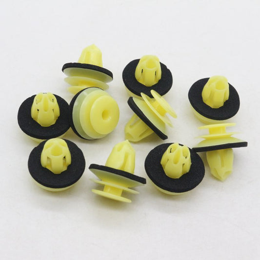 10 Nylon T-shirt Connectors 3/16 inch All Ends for Car and Truck Air and Water Hose