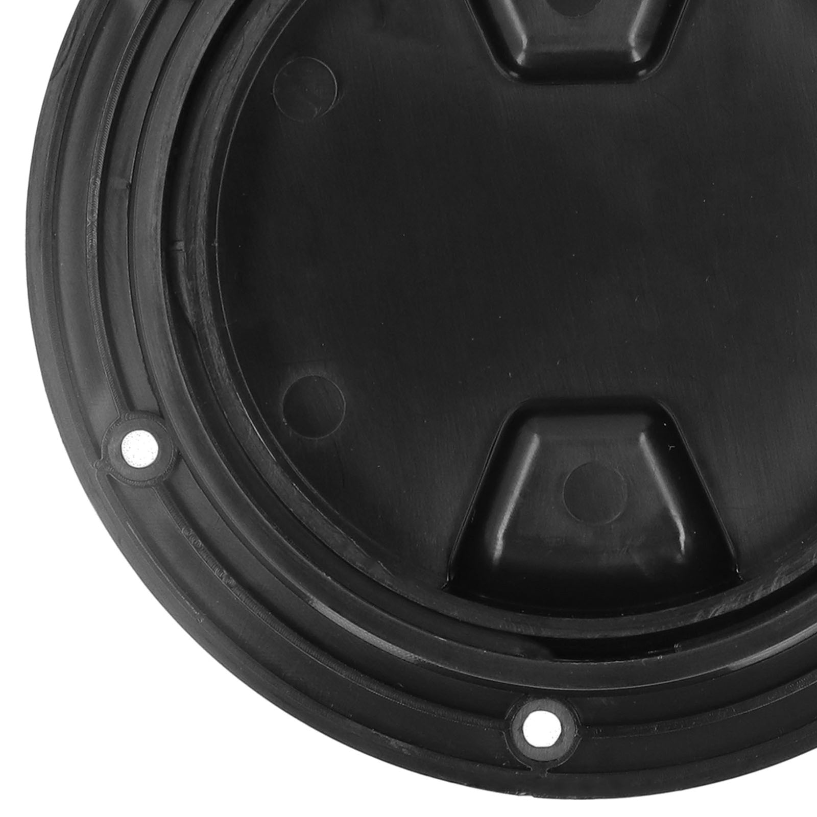 Car Auto 4in Boat Deck Plate ABS Round AntiUV Inspection Hatch Cover Marine