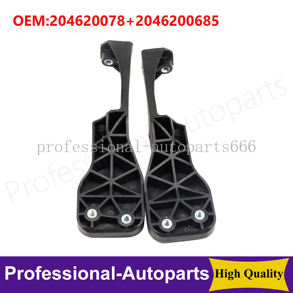 Right and left headlight brackets are compatible with for Mercedes-Benz W204, GLK250, and GLK350. (10-14)