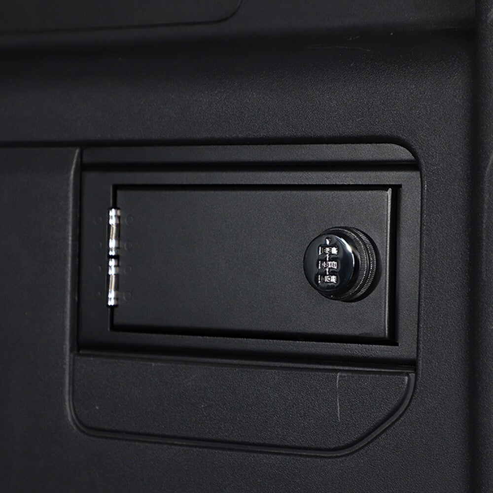 Car Rear Trunk Right Anti-theft Storage Box for Ford Bronco 2021-2023 Black