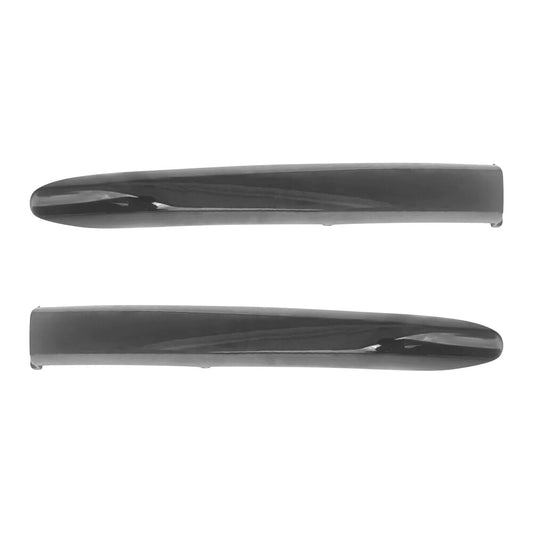 2Pcs For 2017-2020 F-Pace Side Bumper Fog Light Cover Front Left+Right Unpainted