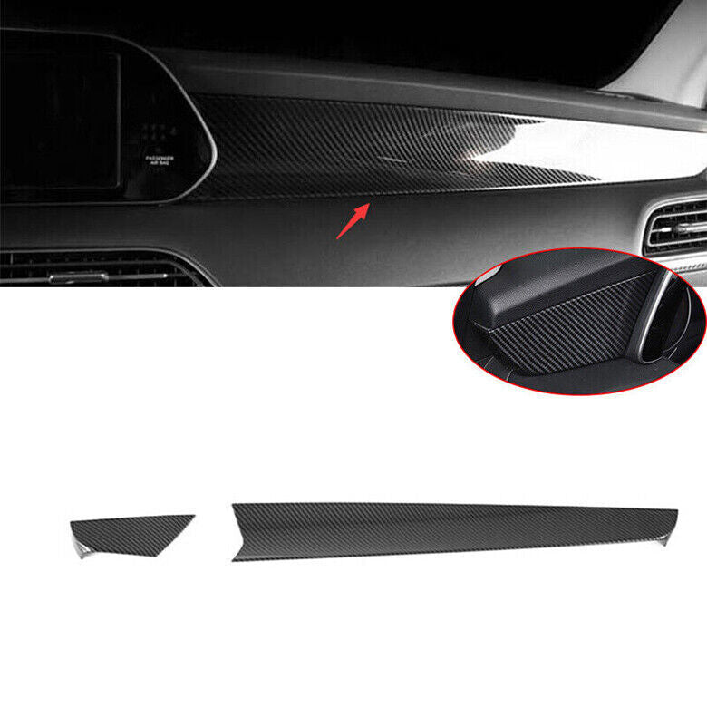 2021-2024 Carbon ABS Center Dashboard Console Stripe for Hyundai Palisade Trim B n