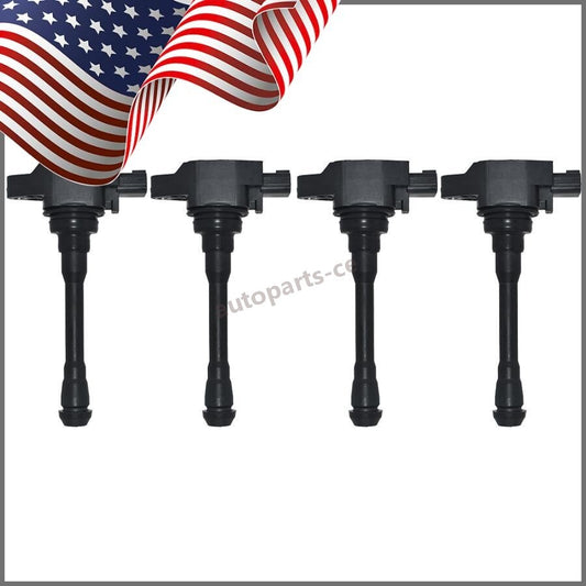 4PCS Ignition Coils 22448-ED000 for Nissan Altima Rogue Cube 2.5L for Infiniti UF549