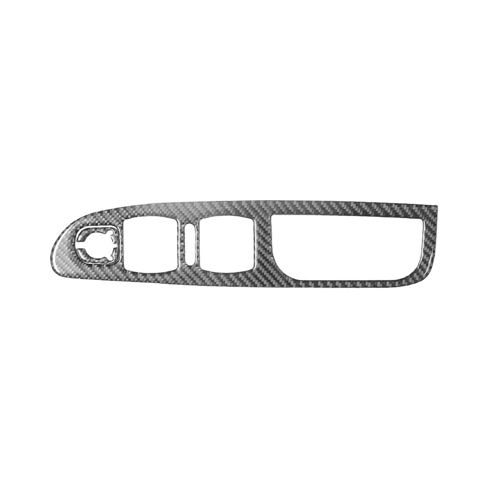 2x Carbon Fiber Driver Window Control Panel for Volkswagen for Passat 2006-2011