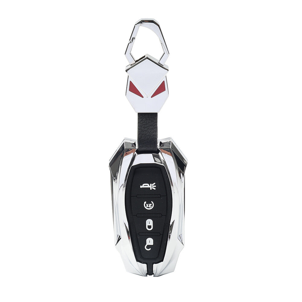 Key Fob Cover Protector Case Silver for Dodge for Ram 1500 2019-2024 Q