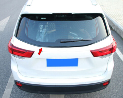2014-2019 1pcs Rear Window Molding Trim Strip Carbon Fiber for Toyota Highlander