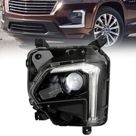 Driver's Choice for 2022-2023 for Chevrolet Traverse Headlights with LED DRL Projector (Left Front Headlight)