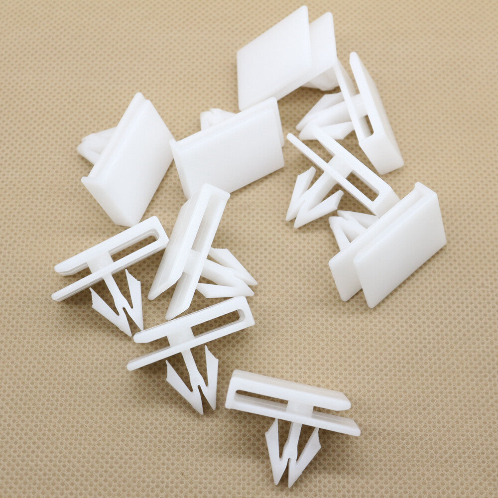 20-pack of gray nylon mudguard flashing clips for Chrysler 55157055AA and 55157065AA