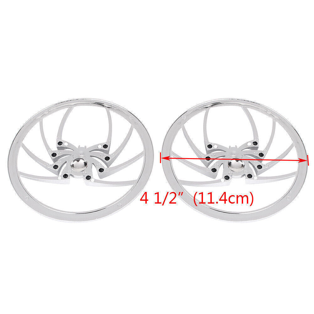 for Harley Touring 1996-2013 2012 Electra Glide Spider Speaker Cover Motorcycle