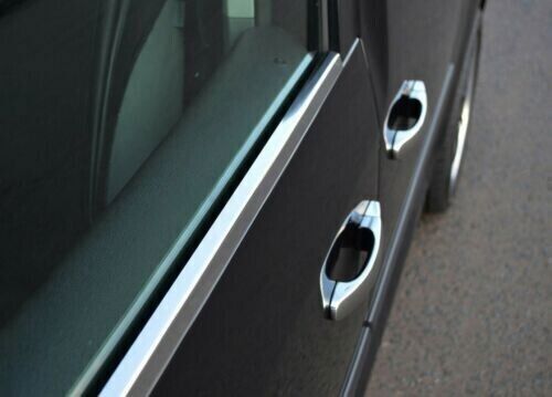for Toyota for Land Cruiser Prado 2010-21 Chrome Window Molding Strip Trims S.Steel