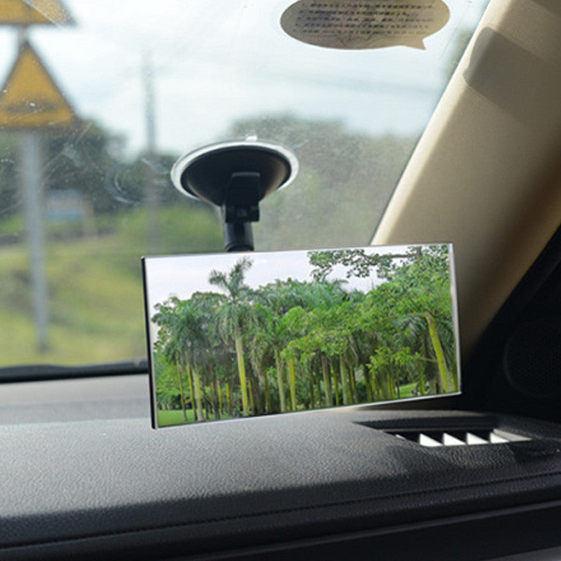 Universal car mirror interior rearview mirror windshield mirror suction 360° rotation - n