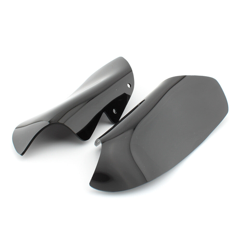 Black Motorcycle Windshield Side Wind Deflectors for Yamaha XT1200Z 2014-2022