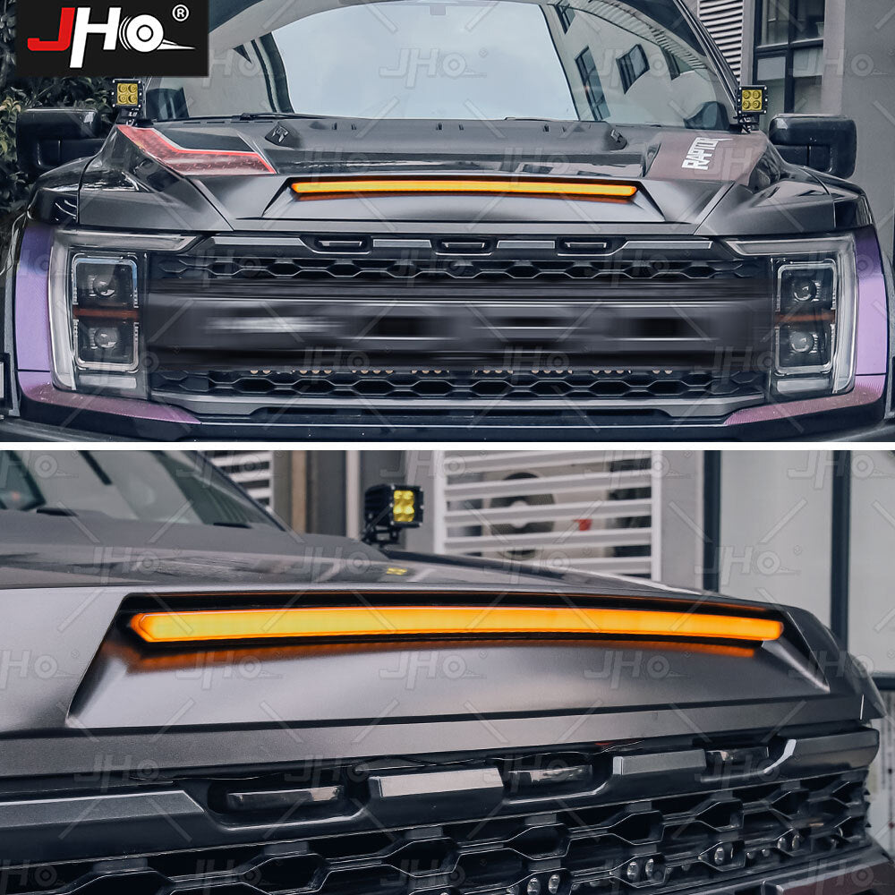 Smoke Hood Deflector Bug Protector Shield Bonnet Guard for Ford F150
