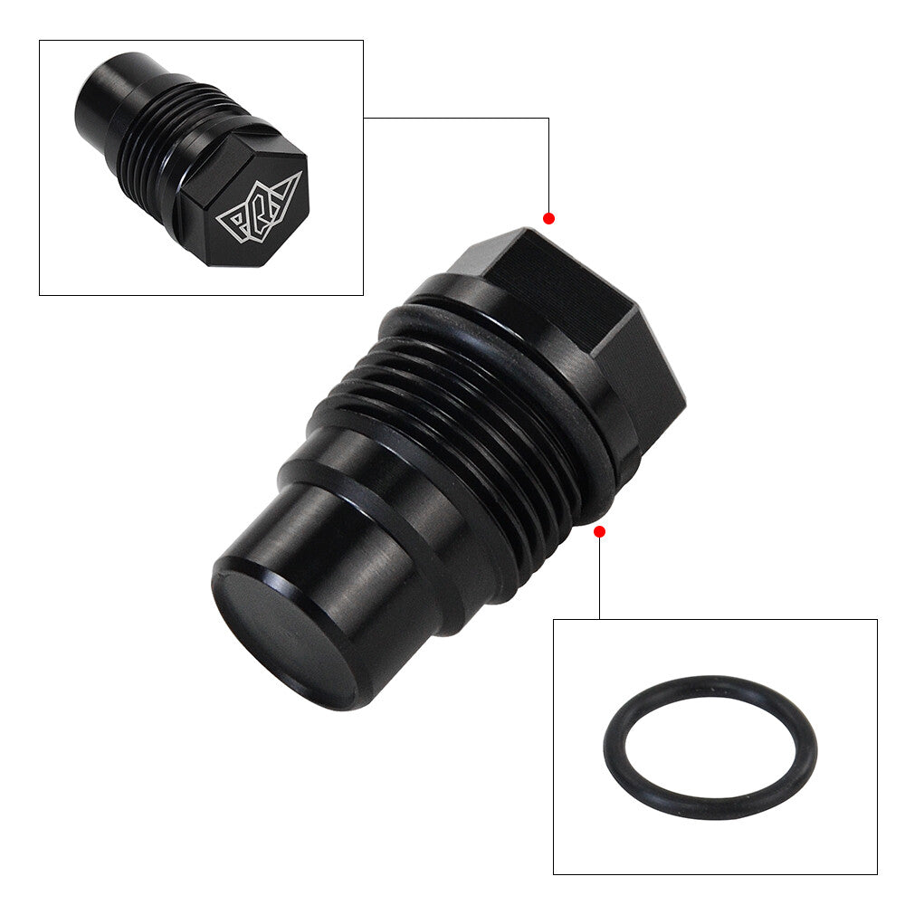Fuel Rail Plug With O-Ring For 04-10 for Chevy / for GMC 6.6L Duramax LLY/LBZ/LMM