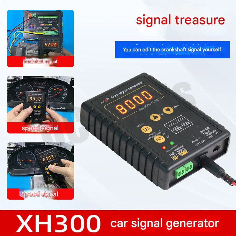 2-8000Hz Automotive Sensor Simulator Tester Car Signal Generator Vehicle Tool Q