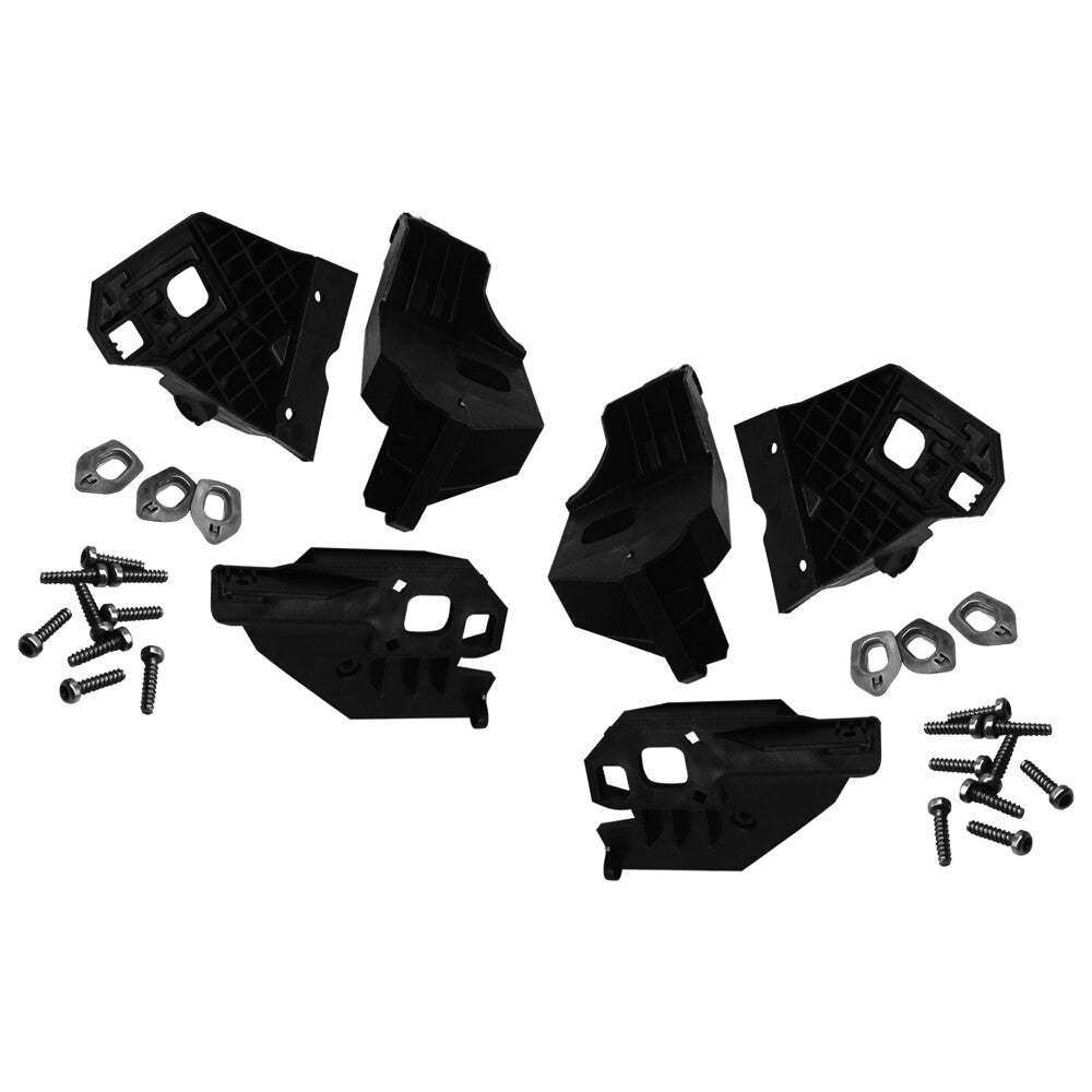 Pair Left+Right Headlight Housing Bracket Kit For A-Class W176 2013-2017
