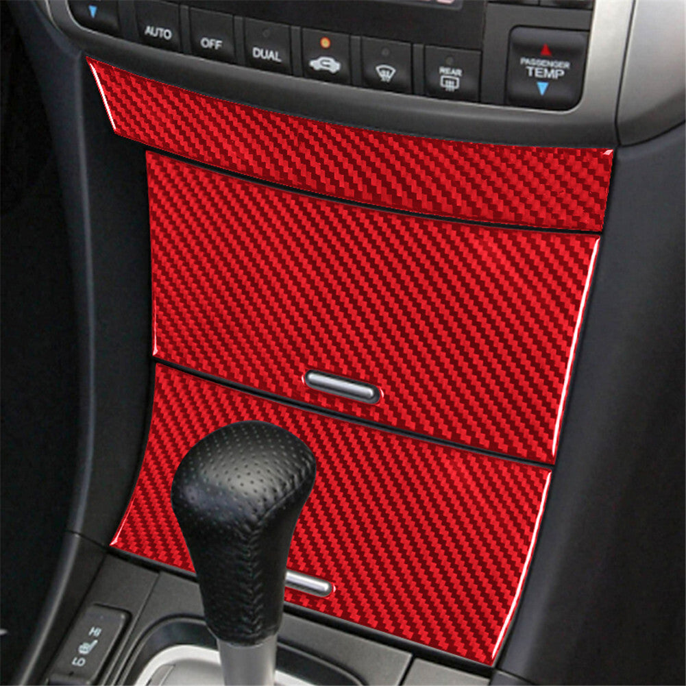 Carbon Fiber Manual Climate Control Cover Trim for Passat 2006-2011 v