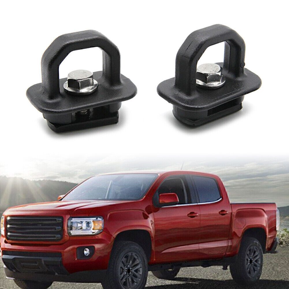 2Pcs Auto Tie Down Anchors Hooks for Chevy Silverado Pickup Trucks