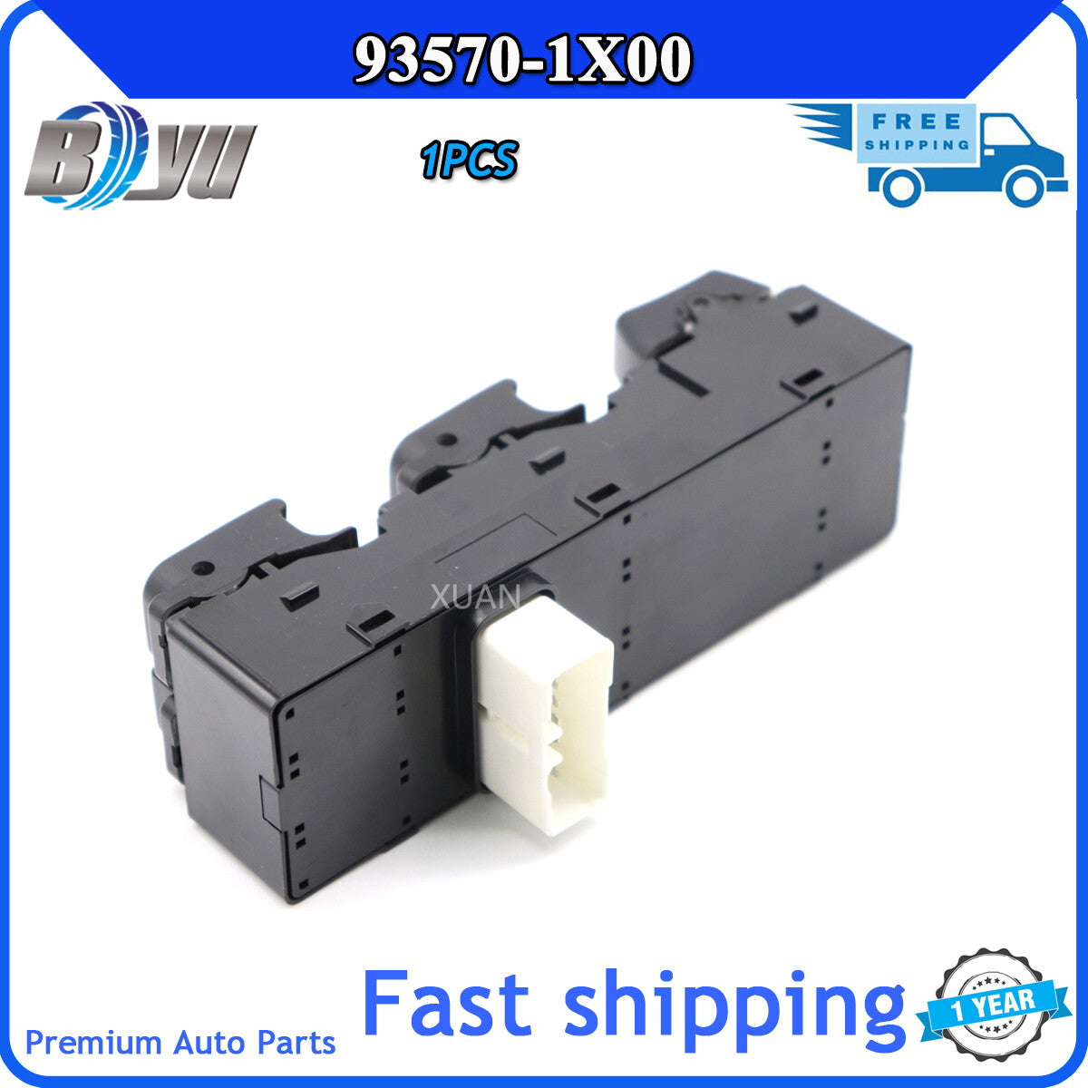 Electric window master switch button 93570-1X000 for Kia FORTE Cerato 2012- v